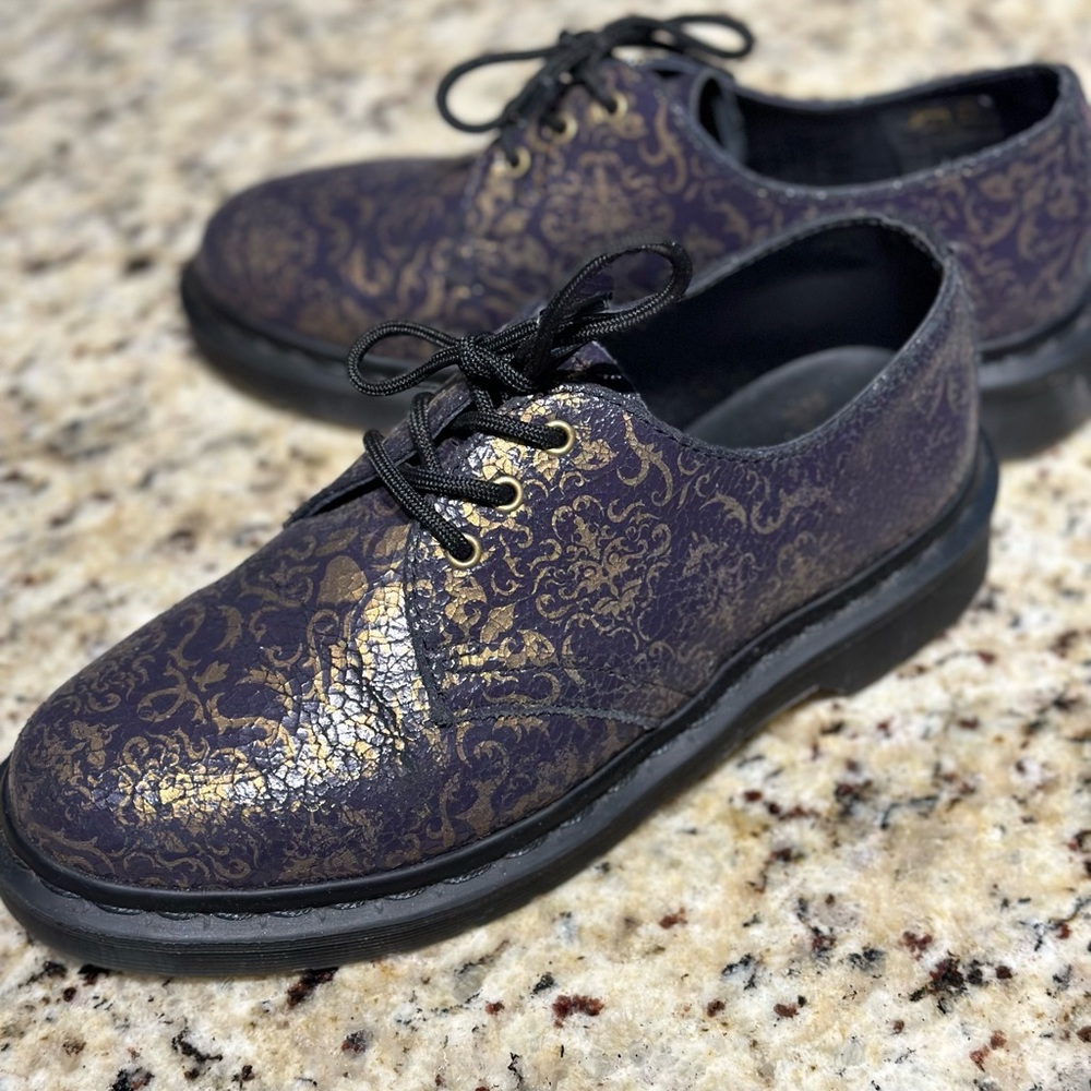Purple special design Doc Martens